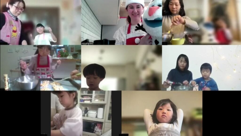 X’masオンラインクッキング第二弾『大人気メロディ先生と英語でサンタさんにクリスマスクッキーを作ろう！』
